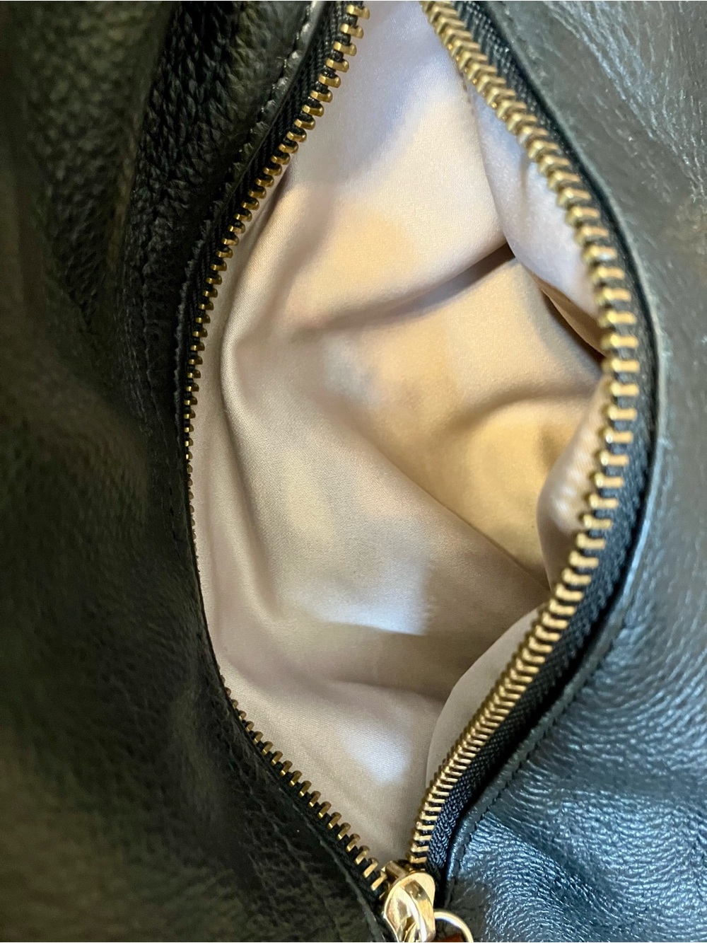 Cynthia Rowley Black Leather Tote with Brown Handles - Picture 13 of 14